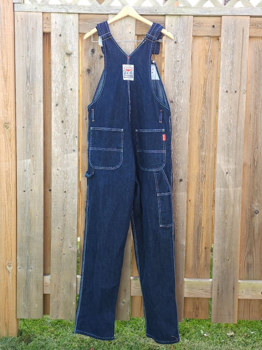 IKEDA Genuine Classic Overalls Men's Size Large Made in Canada Howick Apparel - Picture 5 of 7